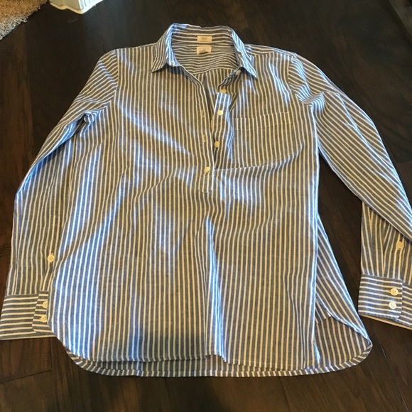 J. Crew Tops - Boy Fit J Crew Button Down